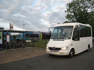 Navette au départ de la gare de Bouaye, direction Saint-Aignan de Grand Lieu.