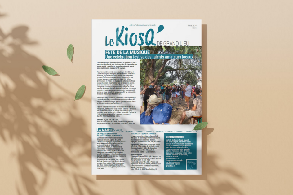 Le Kiosque de juin est arrivé